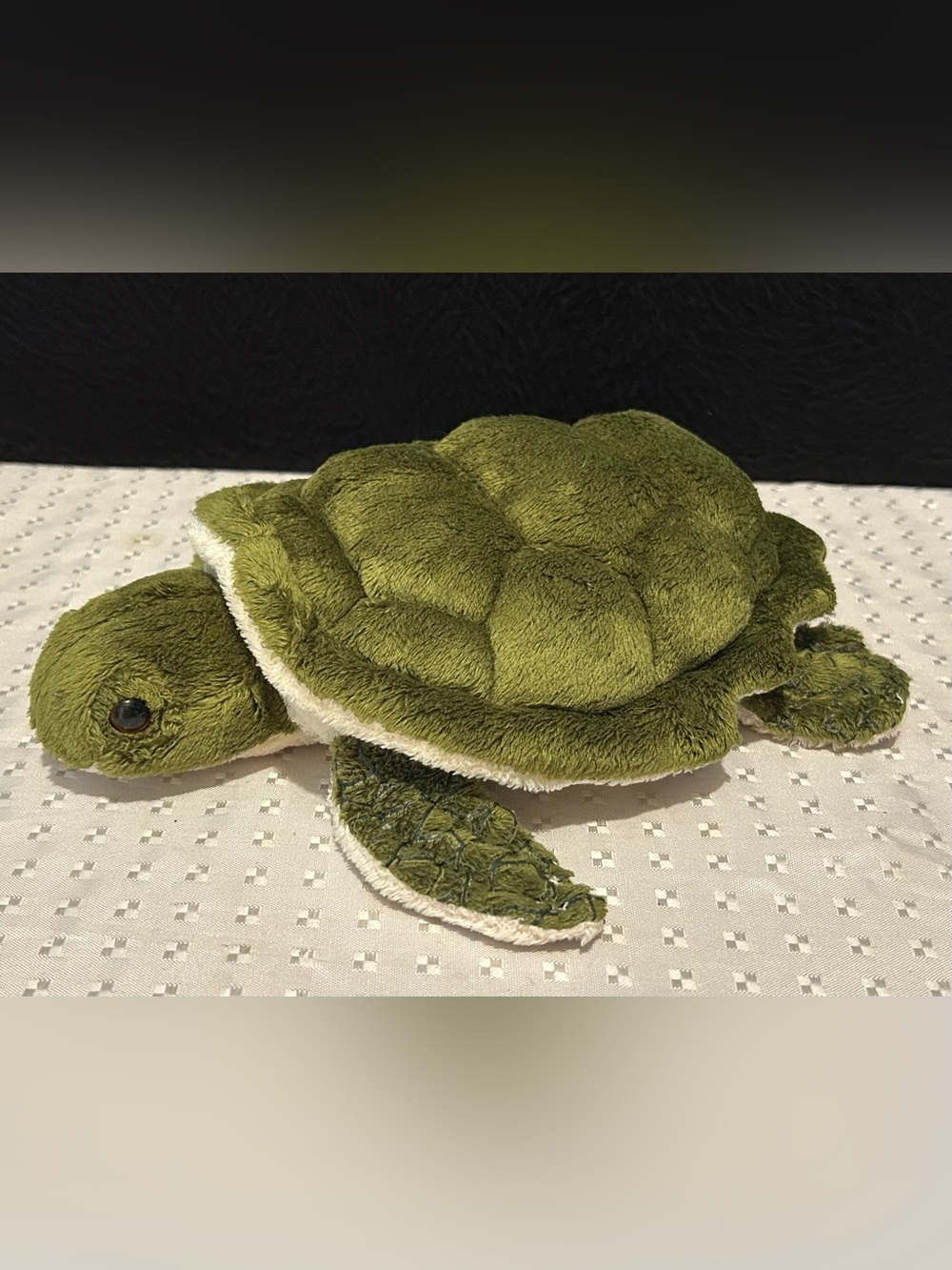 Wishpets Jolene Sea Turtle Plush Stuffed Animal 9" Toy Green 2004 Rare